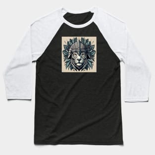 Native Indigenous Oblivion Skyrim Morrowind Character Lion King Baseball T-Shirt